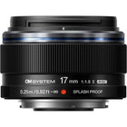 OM SYSTEM M.Zuiko Digital 17mm f/1.8 II Lens-Weather-sealed IPX1 certified. Splashproof, Dustproof, Freezeproof