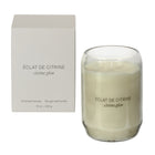 Gry Mattr - Bougie en verre - 10 oz - Éclat de citrine-Durée de combustion : jusqu’à 33 heures