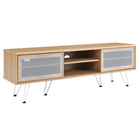 Modway Nomad 59" TV Stand - Oak-Industrial Modern TV Stand