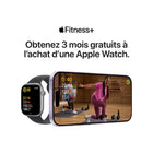 Apple - Watch SE 3 - 40 mm - GPS - Boîtier en aluminum Minuit avec Bracelet Sport Minuit - P / M-10