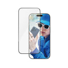 PanzerGlass Ultra-Wide Fit Screen Protector iPhone 16 Pro - Clear-Ultra-Wide Fit Scratch protects your device from scratching