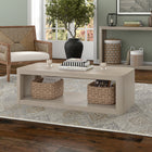 Hudson&Canal - Table basse rectangulaire Kellan (119 cm) - Blanc aulne-Nettoyer avec un chiffon doux et sec, sans produits chimiques agressifs ni produits de nettoyage abrasifs