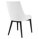 Modway Viscount Fabric Dining Side Chair - White - 2 Pack-8