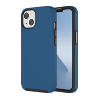 AXS PROTech Dual-Layered Anti-Shock Case with Military-Grade Durability for Apple iPhone 13 - Cobalt Blue-Shock resistant