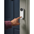 Google Nest Wired Doorbell (3rd Gen) - Snow-Alerts come with zoomed-in video previews, so you can instantly see what happened. If you need to see more, check out your video history(Google Home Premium subscription required) .