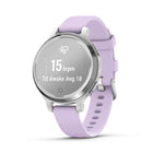 Garmin Lily 2 Active Fitness Tracker Smartwatch - Silver with Purple Jasmine Silicone Band-10