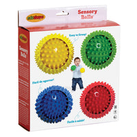 edushape Sensory Opaque Ball, 4" Diameter, Pack of 4 (EDS705174)-Age group and grade: Ages 1 and grades infant