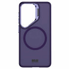 Blu Element Chromatic Kick with Magnets Cell Phone Case for Galaxy S26 - Deep Violet-Fold out camera lens kickstand