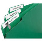Avery TrueBlock White Laser/Inkjet File Folder Labels, 3-7/16" x 2/3", 600 Pack (5366)-30 Labels per Sheet