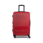 Reebok Time Out 26" Hardside Spinner Luggage - Red-Telescopic trolley handle ergonomically designed for comfort and durability with multi-stage locking heights with reinforced top and side handle