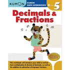 Kumon Publishing Kid's Educational Workbooks Decimals & Fractions - Grade 5-Children's Educational