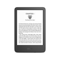 Amazon Kindle (2024 Release) - 16GB - Black-The lightest and most compact Kindle – Now with a brighter front light at max setting, higher contrast ratio and faster page turns for an enhanced reading experience
