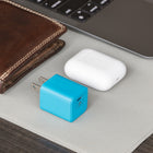 LOGiiX Vibrance Power Cube 20W USB-C Wall Charger - Turquoise-5