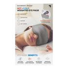 Sharper Image Eye Mask - Weighted - Hot & Cold-Soothing Weight: Experience The Calming Effect Of Deep Pressure Stimulation For Enhanced Relaxation.