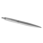 Parker Jotter XL Ballpoint Pen - Monochrome Stainless - Medium Point - Blue Ink-Features a timeless shiny stainless steel cap and barrel paired with a matching signature arrow clip