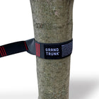 Grand Trunk Double Deluxe Hammock with Straps - Green/Charcoal-Includes 2 nautical-grade carabiners