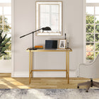 Hudson&Canal - Lampe de table Dexter de 59,7 cm de haut avec bras articulé et abat-jour en métal - Bronze noirci/Bronze noirci-Conçu pour une ampoule à incandescence de 60 W - ampoule LED de 9 W, ampoule fluorescente (CFL) de 13 W ou ampoule LED à ballast automatique de 9 W, ampoule à culot E26, ampoule non incluse