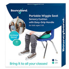 Bouncyband Portable Wiggle Seat Sensory Cushion - Green-Enables students to increase focus and time on task by quietly moving while working allowing them to be more productive