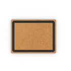 Minimal 15.7" Paper Fiber Cutting Board-Reversible design with juice groove for easy prep.
