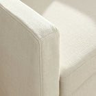 Modway - Serene Revêtement en tissu Fauteuil pivotant - Sel-Assemblée requise