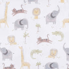 Gerber Childrenswear - Drap de berceau en tricot - Animaux + Géo-Fabriqué à partir d'un mélange durable de polyester et de jersey élasthanne extensible, ce drap assure un ajustement parfait sur les matelas de lit de bébé standard, mesurant 52 x 28
