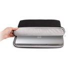 JCPal Professional Sleeve for Apple iPad Pro, Apple iPad Air, iPad, iPad Mini, Microsoft Surface Go - Grey-Soft padded velvet interior