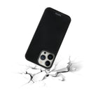 TUFF8 Mag Rugged Case For iPhone 15 Pro - Graphite-Screen & Camera Protection: Designed with a raised lip for the lens and bezel of the screen to protect your camera, flash, and screen against scratches when placed face down
