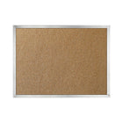 Staples Economy Cork Bulletin Board with Aluminum Frame - 18" x 24"-Durable construction