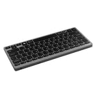 Adesso WKB-7000BB Multi OS Bluetooth Scissor Switch Keyboard with CoPilot AI Hotkey-Connection: Bluetooth