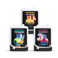 tonies Audiobooks: Minecraft 3-Piece Set-Each Audiobook is an immersive, narrated chapter book that inspires a love of reading
