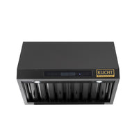 KUCHT KRH363A 36" 900 CFM Under‑Cabinet Range Hood - Gemstone-This pro-style range hood features a powerful blower with up to 900CFM that will give you different levels of airflow and capture smoke and cooking odours in a quiet operation