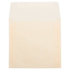 JAM Paper - Enveloppes d'invitation carrées en vélin translucide - 6,5 po x 6,5 po - ivoire ocre printanier - paquet de 25 (PACV520)-Taille: 6 1/2 x 6 1/2 pouces