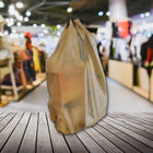 Wamaco - Réutilisable lavable grande sac à t-shirt - 11 po x 7 po x 22 po - kraft - paquet de 100-Abordable - Ces sacs sont plus abordables que les sacs en papier, ce qui permet de réduire les coûts de l'entreprise