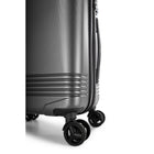 Bugatti Nashville 21.5" Hardside Carry-on Luggage - Charcoal-Telescopic trolley handle