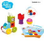 SmartMax My First Build & Drive Playset - Set of 20-Toddlers as young as 18 months can build and play or pre-schoolers from the age of 2.5 can try and rebuild one of the 24 challenges