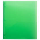 JAM Paper Plastic 3 Ring Binder, 0.75 inch, Green, 5 Pack (53016grg)-Perfect for organizing your paper work, whether you use them for school, office, or at home
