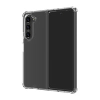 AXS ULTRA CLEAR Drop-tested Case for Samsung Galaxy Z Fold 5 - Clear-Anti-UV material offers a crystal clear design