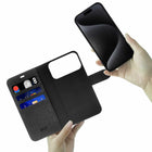 Blu Element Folio 2-in-1 Case for iPhone 17 Pro Max - Black-Precision fit with easy access to all ports