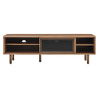 Modway Kurtis 60" TV Stand - Walnut-Weight Capacity: 200 lb
