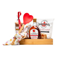 Peter & Paul's Gifts Flippin In Love Gift Basket-Silicone Heart Spatula