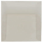 JAM Paper Square Translucent Vellum Invitation Envelopes - 6" x 6" - Platinum Silver - 25 Pack (PACV576)-Color: Platinum Silver Translucent 