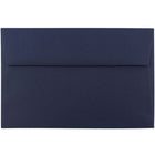 JAM Paper A9 Invitation Envelopes - 5.75 x 8.75 - Navy Blue - 25 Pack-Envelope Features: Straight flap gum closure, high quality Smooth paper finish