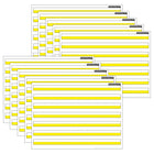 Ashley Productions - ASH97012 Smart Poly PosterMat Pals Économiseurs d'espace - 13" x 9-1/2" - 3/4" Surligné en jaune pour l'écriture manuscrite - Lot de 10-C'est une affiche, c'est un sous-main, c'est les deux! Parfait pour une taille plus petite pour une utilisation facile en classe, à la maison, au bureau ou en déplacement!