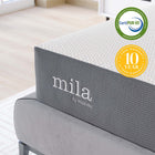 Modway Mila 10" King Mattress-Unrolls and Decompresses in 2-3hrs
