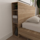 Nexera Marconi Headboard - Queen Size - Brown Oak-9
