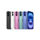 Apple iPhone 16 6.1" - 128 GB - Teal - Bell and Virgin Plus-Longer Battery Life: iPhone 16 works together with the A18 chip to deliver a big boost in battery life with up to 22 hours video playback. Charge via USB-C or snap on a MagSafe charger for faster wireless charging
