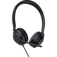 Yealink - Casque filaire UH35 double USB-C/USB-A - Microsoft Teams-Le système à double microphone, amélioré par la technologie Acoustic Shield