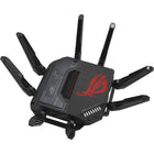 ASUS ROG Rapture GT-BE98 Pro Wireless Quad-Band Multi-Gig Gaming Router - Black-Maximized wired connectivity and flexibility with dual 10G ports and quad 2.5G ports, paving the way for most bandwidth-intensive games