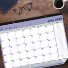 Blueline 13 Months Monthly Academic Desk Pad - July to July - 21 1/4" L x 16" W - English-English