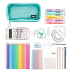 ZIPIT Half & Half 3 Pocket Pencil Case - Teal-6